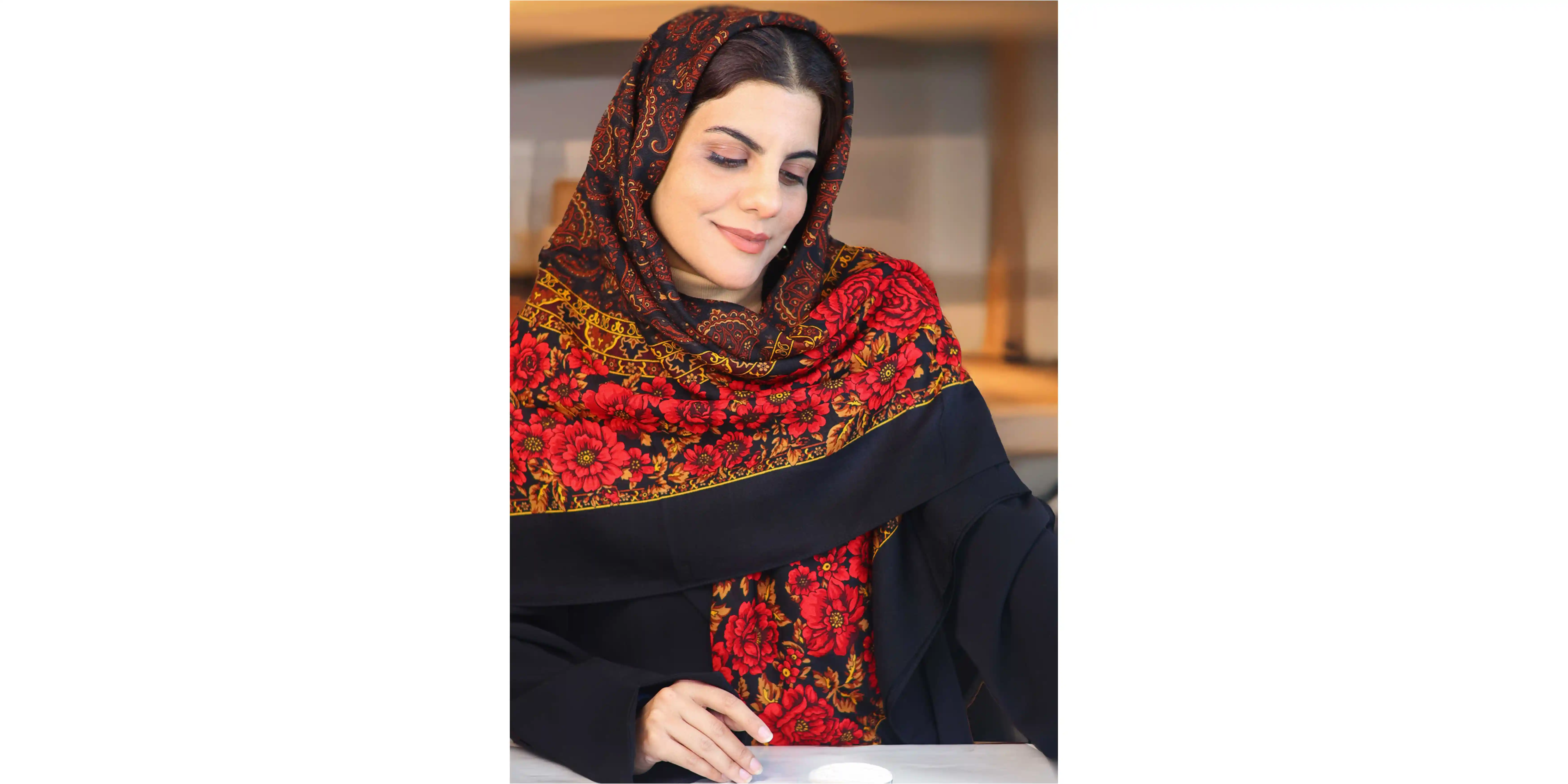 راهنمای انتخاب روسری نخی 